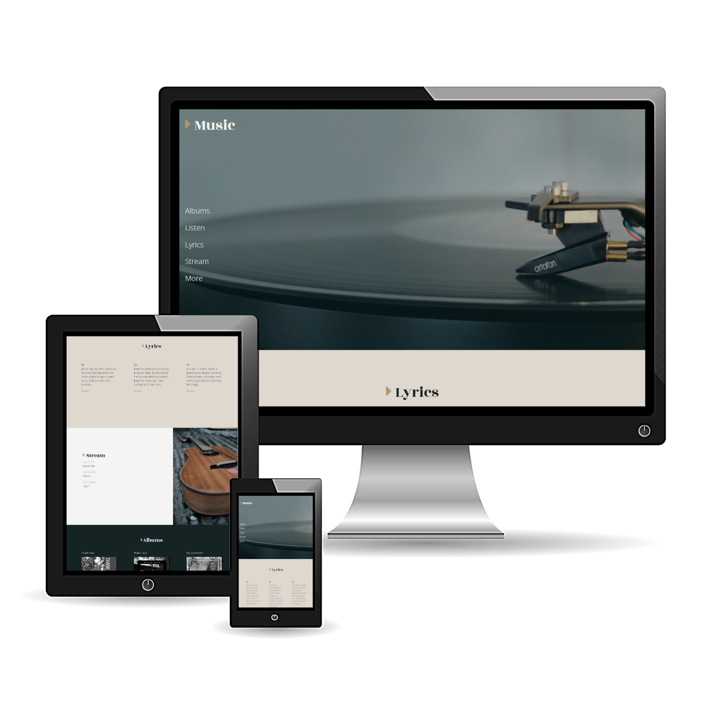 Hand Picked Website Portfolio Display